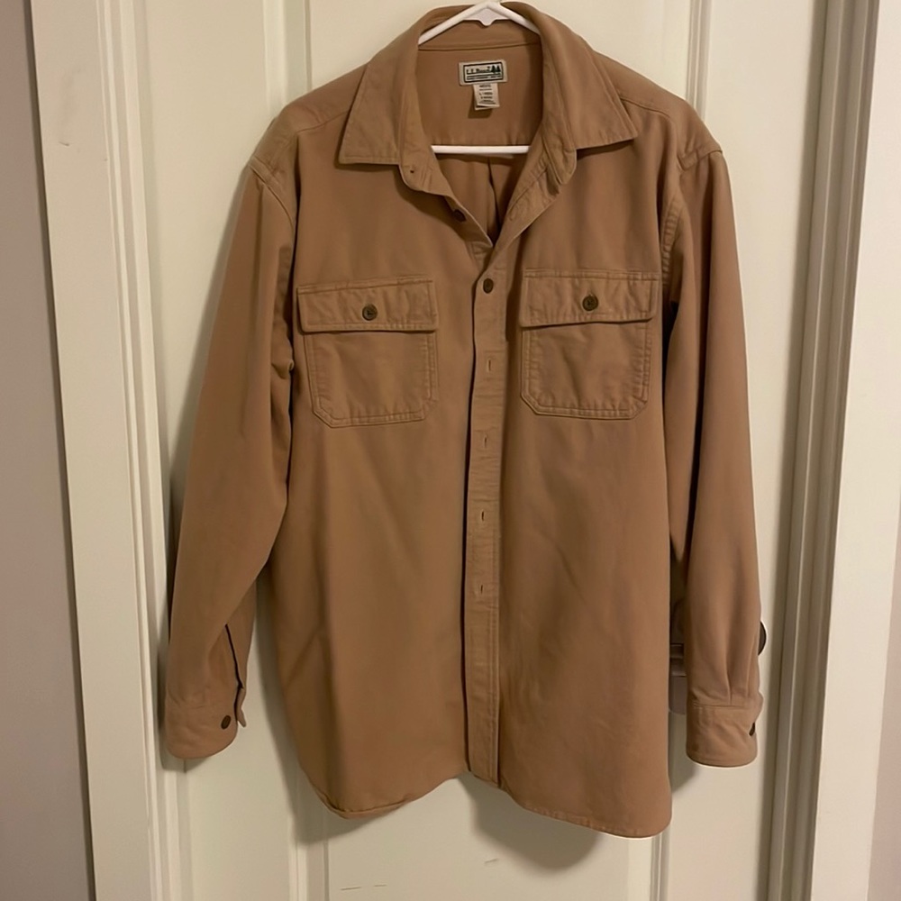L.L. Bean flannel shirt/jacket